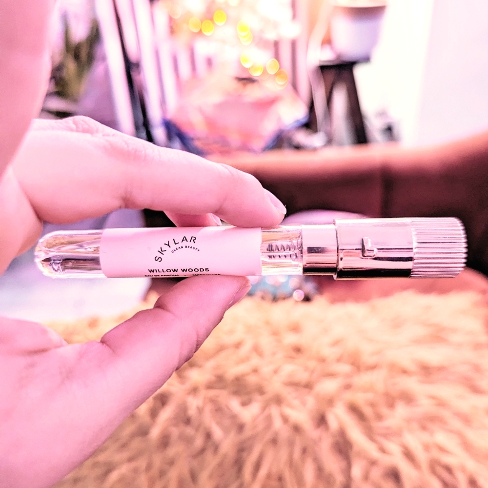 Skylar Clean Beauty Willow Woods fragrance, scentbird sample, 30 day supply
